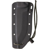 ESEE 11" Model 5 Part Serrated Tactical Fixed BLK Blade Canvas Handle Knife 5STG