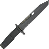 Extrema Ratio Fulcrum Black N690 Stainless Cobalt Steel Tanto Fixed Knife 300