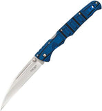 Cold Steel Frenzy II Lockback Black & Blue G10 S35VN Folding Pocket Knife 62P2A