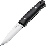 Boker Plus Bushcraft Next Generation Black Micarta Fixed Blade Knife P02BO298