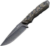 Boker Plus 9.75" Oscar Mike Coyote Tan OD Green Fixed Black Blade Knife P02BO064