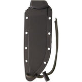 ESEE Model 6 Tactical Full Tang Fixed Blade Linen Handle Knife + Black Sheath 6PTG