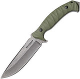 Boker Magnum Persian 440 Stainless Fixed Blade Green G10 Handle Knife M02LG115