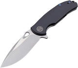 WE KNIFE CO Rectifier Black G10 Handle Stainless Satin Folding Blade Knife 803F
