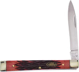 Frost Cutlery Steel Warrior Doctor Second Cut Bone Autumn Handle Folding Pocket Knife SW119ASC