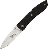 Lion Steel Opera Lockback D2 Tool Black G10 Folding Pocket Knife 8800BK
