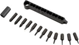 SOG 12 Assorted Hex Star Phillips Flathead Bit Adapter Black Accessory Kit HXB01