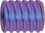 WE KNIFE Co. Titanium Purple Anodized Finish Construction Lanyard Bead A02B