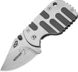 Boker Plus Subcom Titan VG-10 Blade Titanium Handle Folding Knife P01BO605