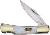 Frost Cutlery Steel Warrior Barracuda Mother of Pearl Folding Knife SW100SMOP