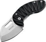 Boker Plus Black Nano Framelock Stainless Blade Folding Pocket Knife P01BO600