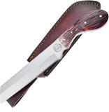 Frost Cutlery Painted Horse Fixed Blade Chipaway Bowie Bone Handle Knife CW2209