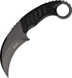 MTech 7 3/4" 440 Stainless Black G-10 Tactical Karambit Neck Knife -  665BK
