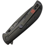 Kershaw AM-3 Framelock A/O Drop Pt Blade Black G10 Handle Folding Knife 2335BLK