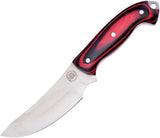 Frost Cutlery Chipaway Pakkawood Red & Black Stainless Fixed Blade Knife CW003