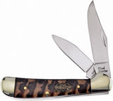 Frost Copperhead Cobra Skin Handle Stainless Folding Pocket Knife SW106CSS