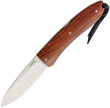 Lion Steel Big Opera Santos Wood D2 Tool Folding Pocket Knife 8810ST