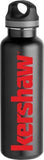 Kershaw 2018 Red Logo Black Water Bottle Stainless Steel Insulated 20 oz. BOTTLE