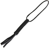 WE KNIFE Co. Knife Accessory Black Tied Braided Paracord Lanyard Cord A03B
