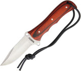 Marbles Wood Full Tang Stainless Clip Pt Fixed Blade Knife w/ Lashing Holes 413