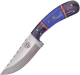 Frost Chipaway Hunter Blue Bone & Buffalo Horn Stainless Fixed Knife CW676BHBSB