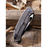 WE KNIFE CO Rectifier Green G10/Titanium & Stainless Black Folding Knife 803A