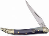 Frost Small Toothpick Ox Horn Handle Ocoee River Stainless Folding Knife OC109OXH