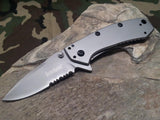Kershaw Hinderer Folder A/O Knife Flipper Combo Edge - 1555ST