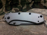 Kershaw Hinderer Folder A/O Knife Flipper Combo Edge - 1555ST