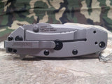 Kershaw Hinderer Folder A/O Knife Flipper Combo Edge - 1555ST