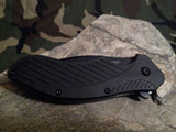 Kershaw Clash Folding Knife A/O Folder Plain Edge Black by: Ken Onion - 1605CKT