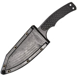 ABKT Tac Recon Ops Neck Black 8Cr13MoV Stainless Steel Fixed Blade Knife 017