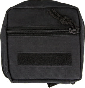ABKT TAC Black GFN 6" x 6" Water Resistant Knife Shell Pouch 071B