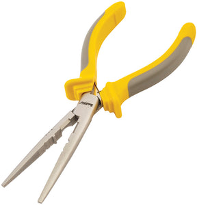 Smith's Sharpeners Regal River Yellow/Grey Carbon Steel 9" Needle Nose Pliers 51290
