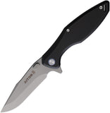 Aitor Koloss Framelock Black Titanium Folding Bohler M390 Pocket Knife 951229SB
