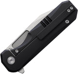Ameight Knives Preyert II Framelock Black Titanium Folding Bohler M390 Pocket Knife 006WBK