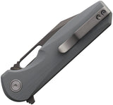 Ameight Knives Preyert Linerlock Gray G10 Folding 14C28N Pocket Knife 504DGII