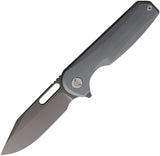 Ameight Knives Preyert Linerlock Gray G10 Folding 14C28N Pocket Knife 504DGII