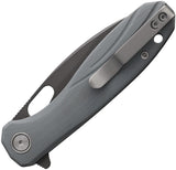 Ameight Knives Eymor Linerlock Gray G10 Folding 14C28N Pocket Knife 505DG