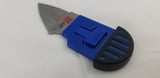 Al Mar Stinger Blue D2 Steel Fixed Blade Keyring Knife w/ Sheath 1001BKBL