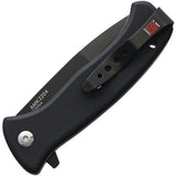 Al Mar Mini SERE 2020 Linerlock A/O Black G10 Folding D2 Steel Pocket Knife 2204