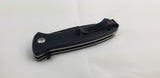 Al Mar Mini SERE 2020 Linerlock A/O Black G10 Folding D2 Steel Pocket Knife 2204