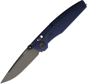 Acta Non Verba Knives A100 A-Lock Blue GRN Folding Elmax Pocket Knife 100017