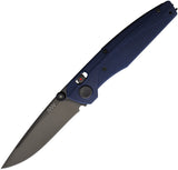 Acta Non Verba Knives A100 A-Lock Blue GRN Folding Sleipner Pocket Knife 100020