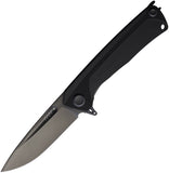 Acta Non Verba Knives Z200 Plus Linerlock Blackout G10 Folding Sleipner Knife Z200PLUS002