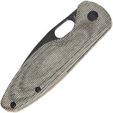 Arcform Sabre Linerlock Black Micarta Folding CPM-20CV Pocket Knife 0151