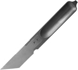 Arcform Alt:Cut Minimal Gray Titanium S35VN Tanto Fixed Blade Knife 0170S