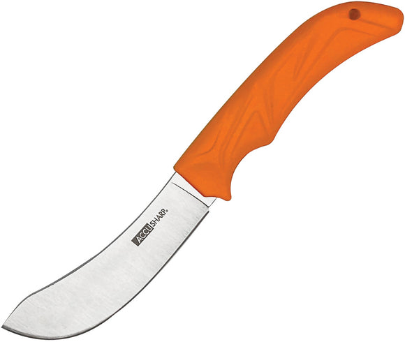 AccuSharp Butcher Orange Stainless Steel Fixed Blade Knife 732C