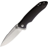 Attleboro Knives Berlin Strike Linerlock Titanium & Carbon Fiber Folding D2 Steel Knife 10301U
