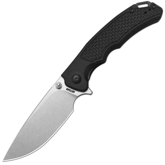 Artisan Tradition V2 Linerlock Black G10 Folding AR-RPM9 Pocket Knife 1702MBK